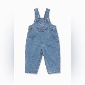 Guess Kids Light Blue Denim Overalls